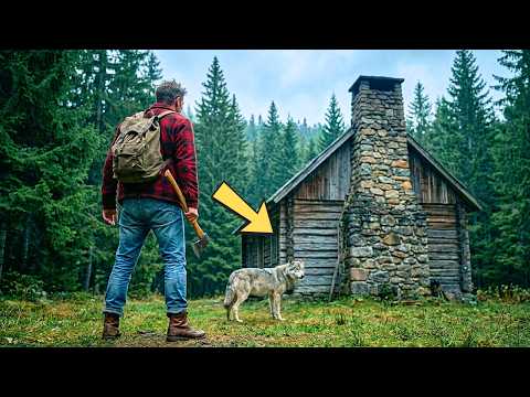 A Man Bought an Old Wooden Cabin for $50 — Then a Wolf Found a Secret No One Dared to Open