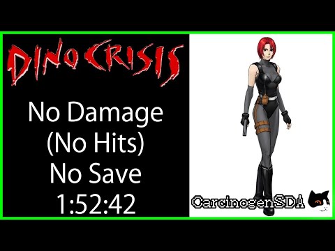 Dino Crisis Walkthrough NO DAMAGE NO SAVES Best Ending (1:52:42)