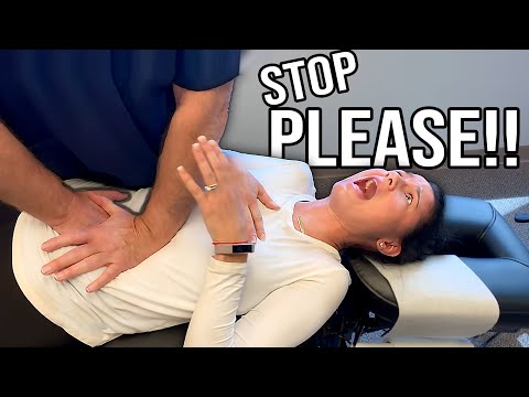 Woman Begs Chiropractor To Stop (He Doesn't)