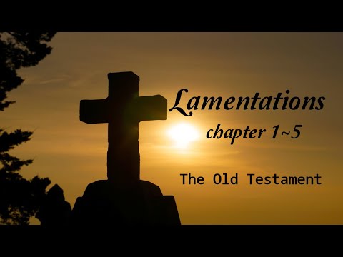 BIBLE [25] Lamentations 1-5 | Audio Bible with Text