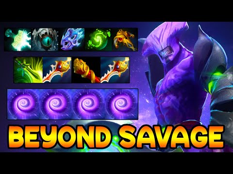 BEYOND SAVAGE  FACELESS VOID - THIS BUILD ABSOLUTELY CRAZY - DOTA 2 GAMEPLAY