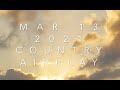 Billboard Top 60 Country Airplay Chart Mar 13 2021