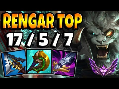 Rengar TOP vs Camille [ OTP ] Lol Korea Master Patch 12.10 ✅
