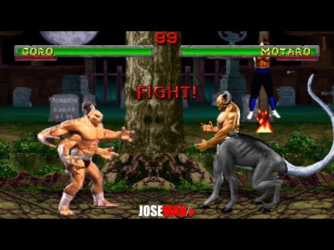GORO vs MOTARO - Mortal Kombat II