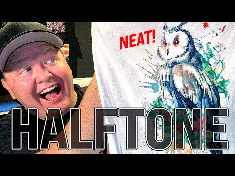 How to DTF Halftone for White T-Shirts (Pro Tutorial)