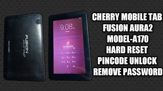 CHERRY MOBILE TAB  MODEL:A170 HARD RESET PINCODE UNLOCK  REMOVE PASSWORD