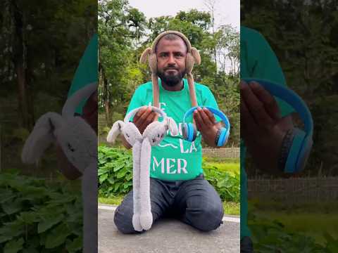 Best New Cute 2 Ta Earmuffs Vs Original 1 Ta Headphone 🎧 Unboxing Test 🔥🔥