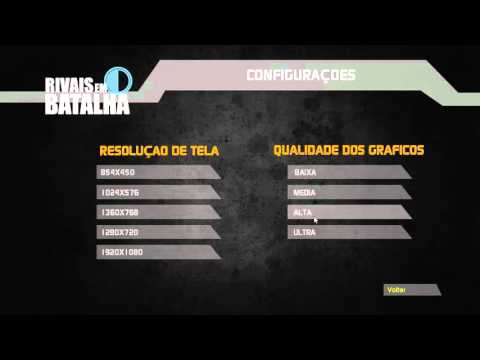 RIVAIS EM BATALHA (Unreal 4) - Configurações de gráficos