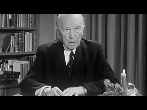 Konrad Adenauers Weihnachtsansprache 1962