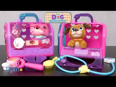 doc mcstuffins toy hospital on the go pet carrier