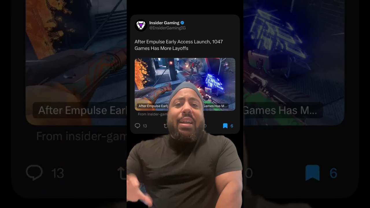 The Black Hokage says the Splitgate devs need to put the fries in the bag 😭
