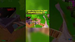 The BEST Graphic Settings for Console and PC in Chapter 6!