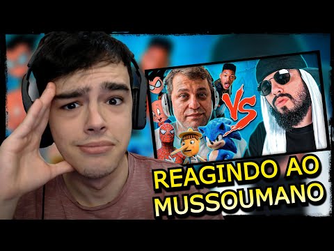 REACT Manolo Rey Dublador Vs  Mussoumano   Batalha de Youtubers