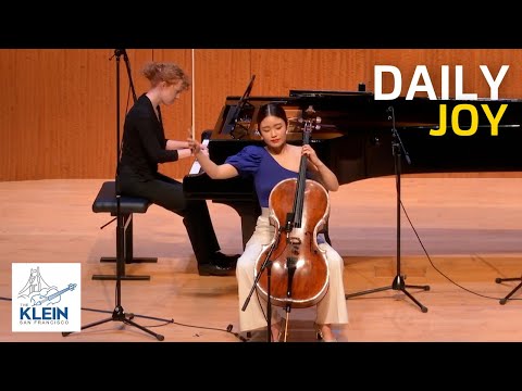 Tchaikovsky’s Variations on a Rococo Theme performed by Gaeun Kim! 2022 Klein | Daily Joy