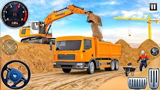 City Railway Construction Simulator 2025Train Station Road Builder - Android GamePlay