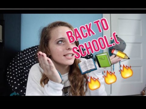 WORST THINGS ABOUT GOING BACK TO SCHOOL