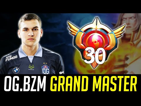 OG.bzm GRAND MASTER INVOKER - The Next TOPSON??? DOTA 2