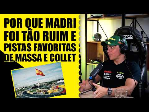 MASSA debate F1 atual, diz por que GP de MADRI ERROU, cita PISTAS FAVORITAS e Collet propõe mudanças