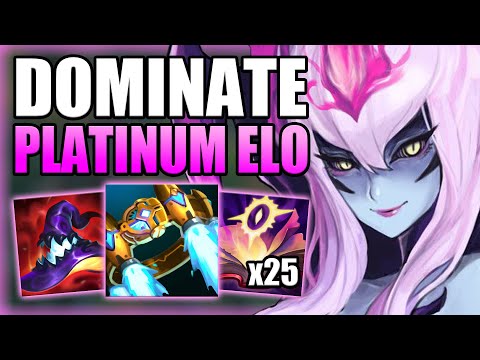 HOW TO PLAY EVELYNN JUNGLE & DOMINATE PLAT ELO! - Best Build/Runes S+ Guide - League of Legends