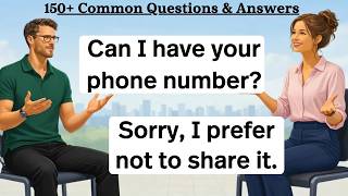 150+ Question Answer | Real Life English Conversation Practice | English Speaking Practice