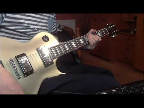 Parisienne Walkways Guitar Cover - Gary Moore - Back On The Streets - Phil Lynott - 1978