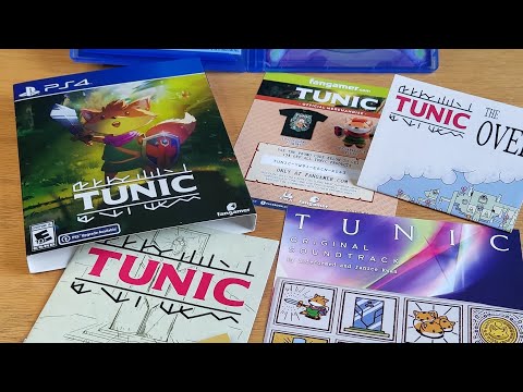 Tunic Deluxe Edition PS4 | Unboxing