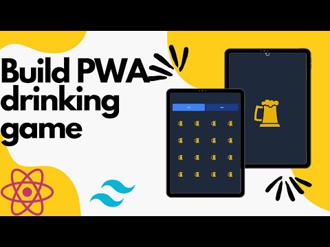 Build and Deploy PWA drinking game with React and Tailwindcss: Beginner project