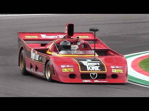 Alfa Romeo 33 SC 12 - Accelerations & Flat-12 Engine Glorious Roar!