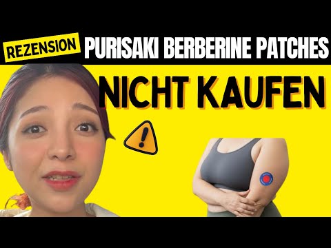 PURISAKI BERBERINE PATCHES REZENSION (🚫BETRUG ODER ERFOLG✅)  BERBERINE Was Sie VOR dem Kauf Wissen