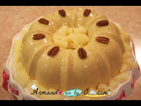 Gelatina de Piña Zanahoria Y Nuez Video