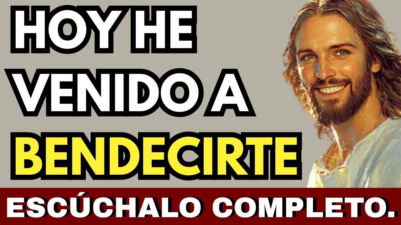 Dios te dice: Quiero bendecirte, toma mi mano y acepta tu milagro cumplido. | ESCÚCHALO COMPLETO.