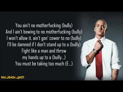 Eminem - Bully (Lyrics)