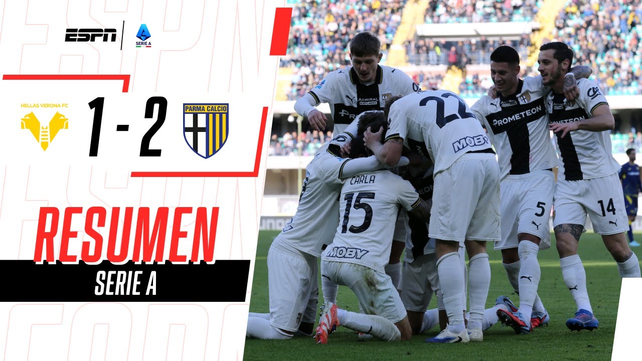 PARTIDAZO Y DOBLETE: EL ARGENTINO PELLEGRINO LE DIO EL TRIUNFO AL PARMA | Verona 1-2 Parma | RESUMEN