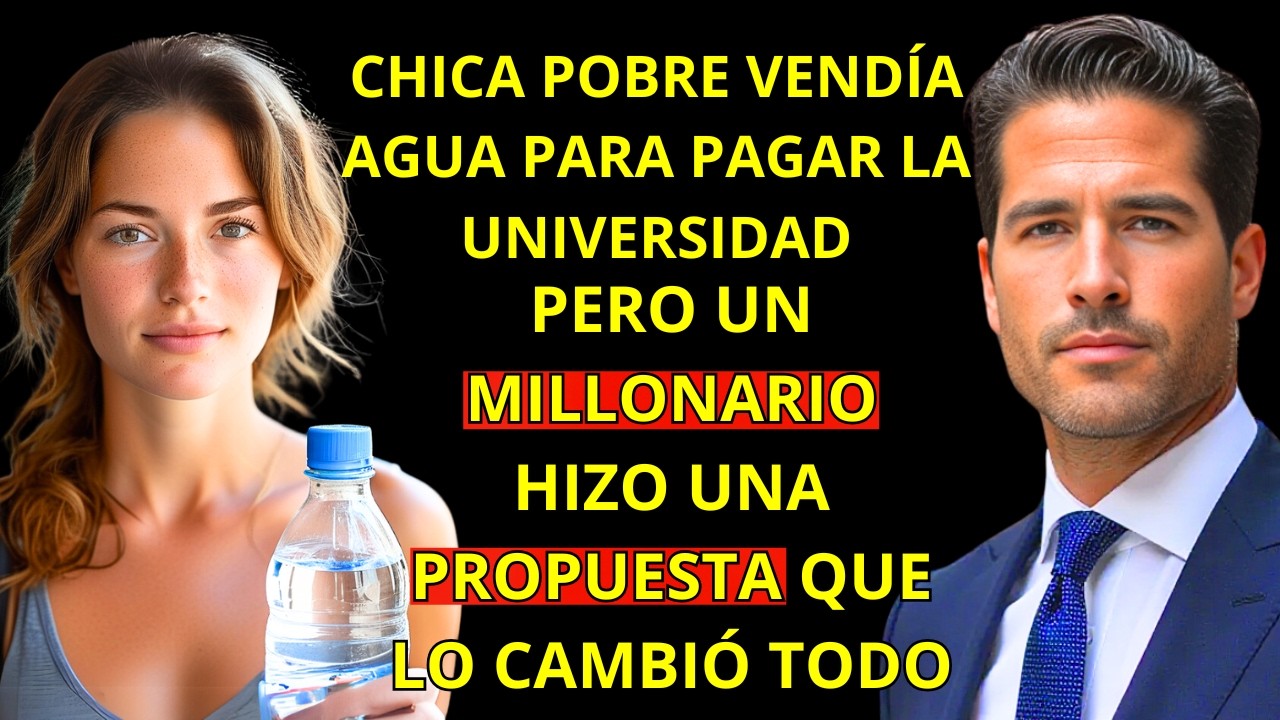 ÉL ERA UN MILLONARIO PODEROSO, ¡PERO UNA NIÑA POBRE QUE VENDÍA AGUA TOCÓ SU CORAZÓN!