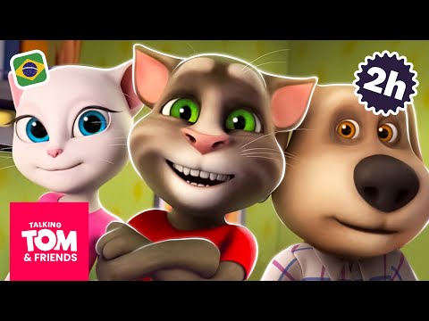 Temporada 1 completa (Parte 1) | Talking Tom & Friends | Coletânea de Animações