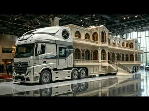 Mercedes Futuristisches Motorhome | Luxus Smart Home auf Rädern