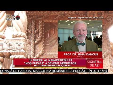 Sighetul de azi 5 ianuarie 2016 - Un simbol al Maramuresului "Mos Pupaza" a devenit nemuritor