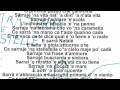 Nino D'Angelo -  Sarraje (testo)