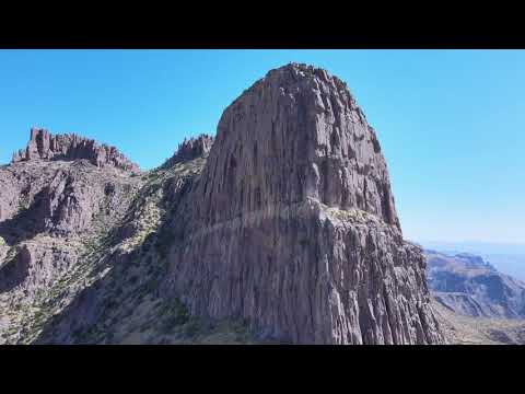 Hiking Flatiron in Superstition Mountains | Amazing 4k drone shots