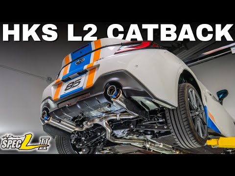 HKS L2 Exhaust for the BRZ! (Sound clips + Install)