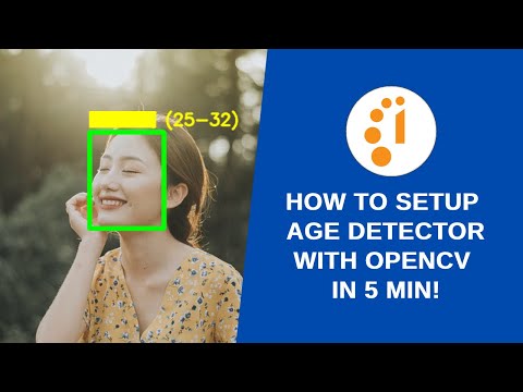 How to Setup a Age Detector with Opencv in 5 min!