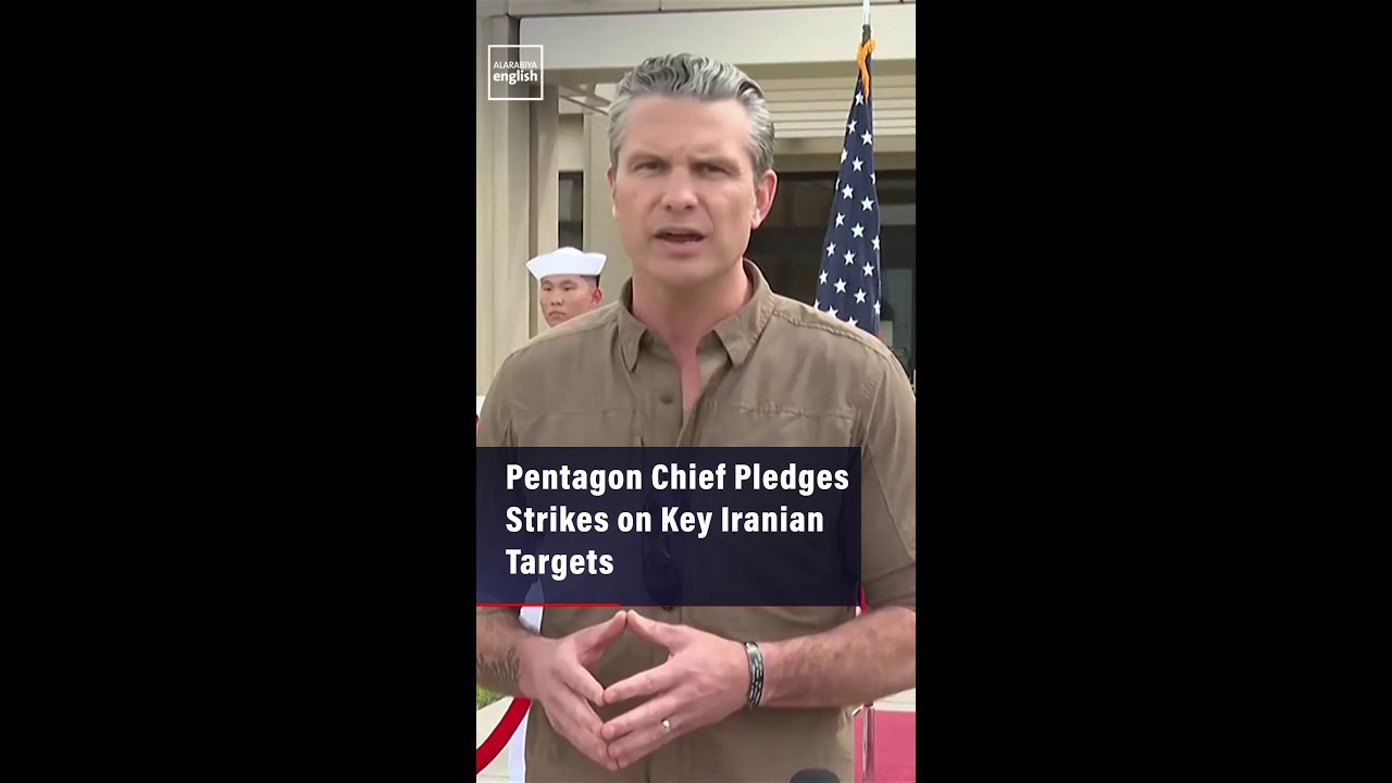 Video | Pentagon Chief Pledges Strikes on Key Iranian Targets