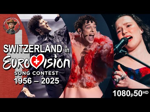 Switzerland 🇨🇭 in Eurovision Song Contest (1956-2025)