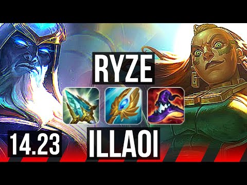 RYZE vs ILLAOI (TOP) | KR Master | 14.23