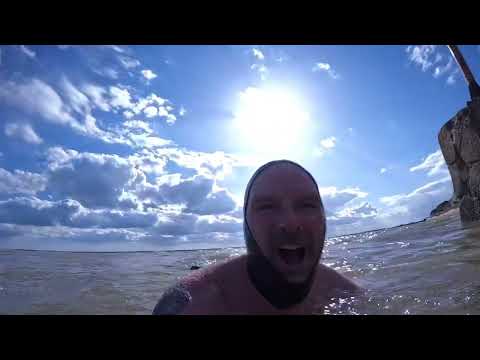 Bike hike and sea swim