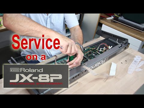 Roland JX-8P Service  -  Synth Hunter Episode 25