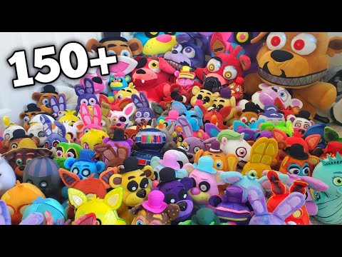 HUGE 150+ FIVE NIGHTS AT FREDDYS PLUSH COLLECTION!!