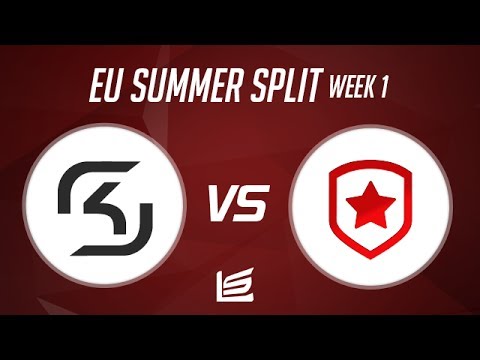 EU LCS 2014 Summer W1D2: SK Gaming vs Gambit Gaming Highlights