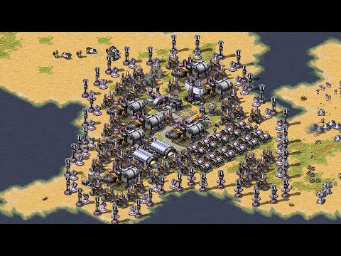 Yuri's Revenge Red Alert 2 The Great Devide V6 New Map Super Extra Hard AI EN