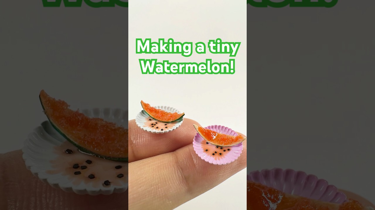 ミニチュアスイカ作ってみた！